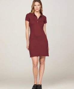 SLIM SHORT POLO DRESS
