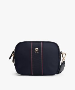 TH MONOGRAM CROSSBODY CAMERA BAG