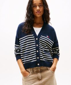 TOMMY BADGE CARDIGAN
