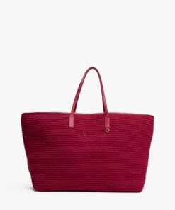 THE SOFIA CAPSULE LEATHER BEACH BAG