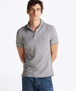 SLIM TIPPED POLO SHIRT