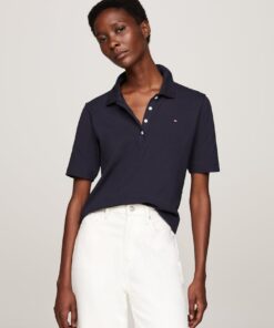 1985 COLLECTION FLAG EMBROIDERY REGULAR POLO