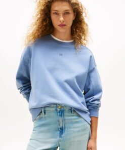 TONAL FLAG TERRY SWEATSHIRT
