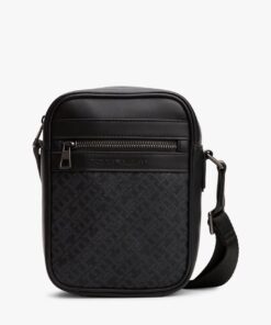 TH MONOGRAM CROSSBODY REPORTER BAG