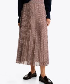PLEATED MAXI SKIRT