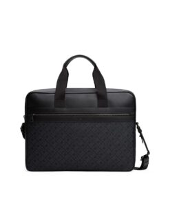 TH MONOGRAM LAPTOP BAG