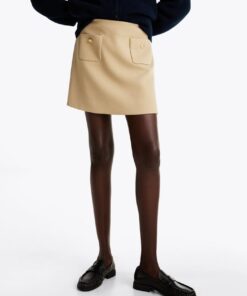 BUTTON POCKET MINI SKIRT