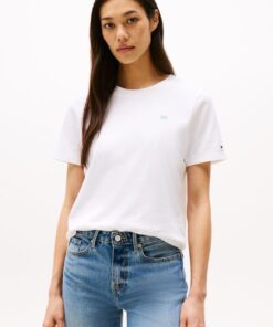 CONTRAST FLAG T-SHIRT