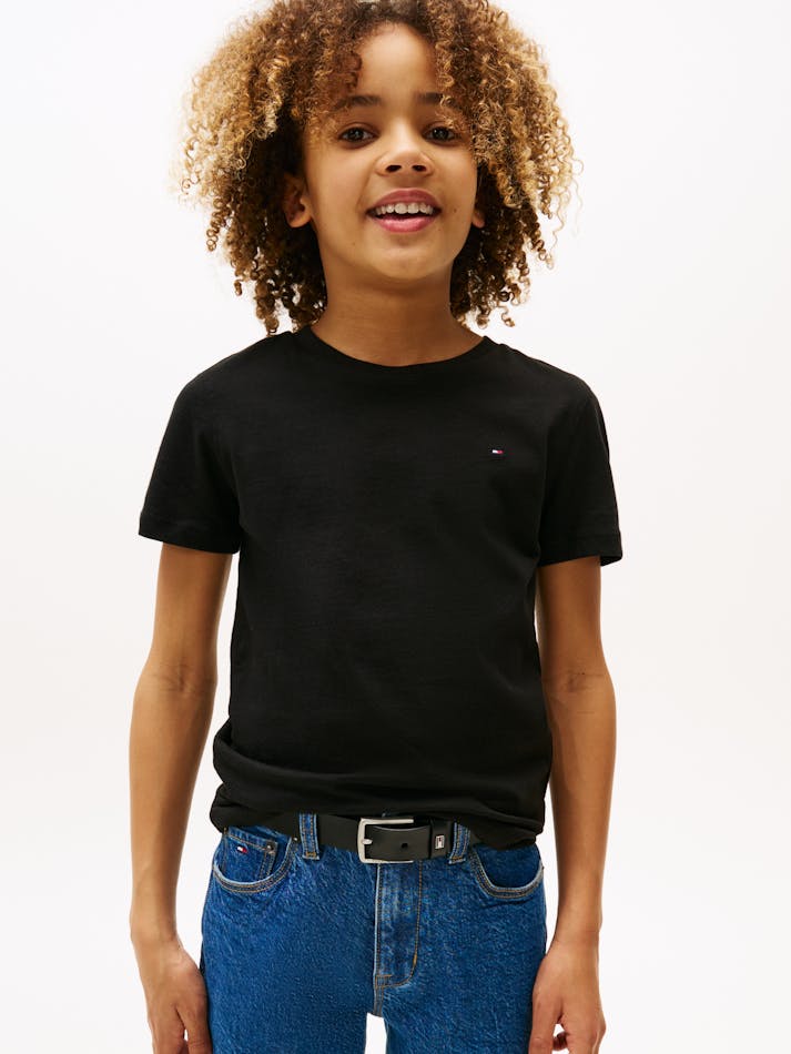 BOYS 8-16 BOYS BASIC CREW NECK KNIT