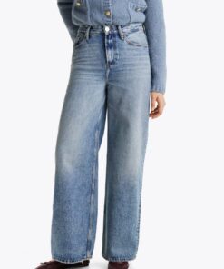 HIGH RISE WIDE LEG JEANS