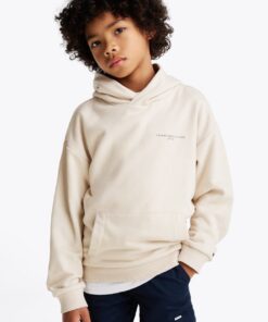 KIDS UNISEX 8-16 SIGNATURE TAPE LOGO HOODIE