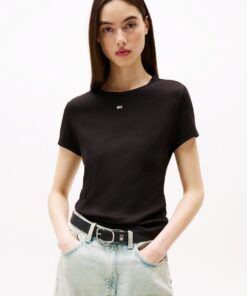 SLIM ESSENTIAL RIB TEE