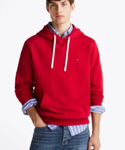 FLAG EMBROIDERY TERRY HOODIE