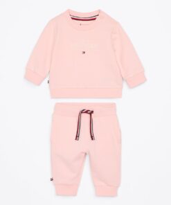 BABY HILFIGER MONOTYPE SWEATSHIRT AND JOGGERS SET