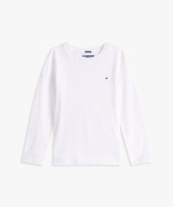 BOYS 3-7 BASIC LONG SLEEVE KNIT TEE