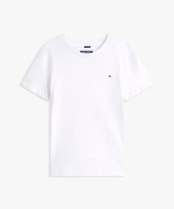 BOYS 3-7 BASIC CREW KNIT SHORT SLEEVE T-SHIRT