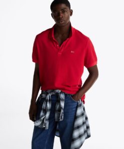 SLIM FIT GARMENT DYED POLO SHIRT