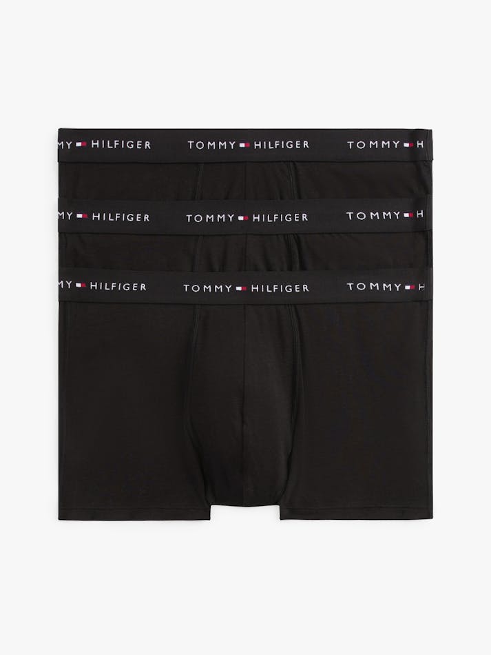 3-PACK ESSENTIAL LOGO WAISTBAND TRUNKS