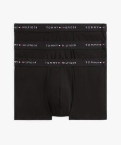 3-PACK ESSENTIAL LOGO WAISTBAND TRUNKS