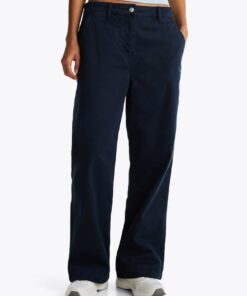 MIA MID RISE RELAXED STRAIGHT TROUSERS