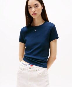 SLIM ESSENTIAL RIB TEE