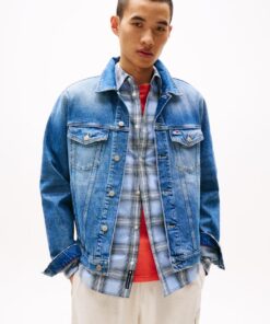 RYAN BACK CREST EMBROIDERY TRUCKER JACKET