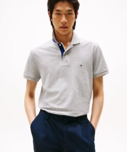 CONTRAST COLLAR CUFF POLO