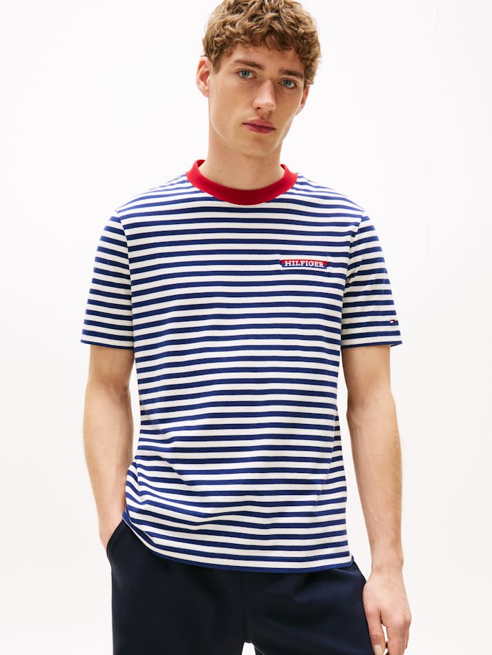 AMERICANA GRAPHIC STRIPE TEE