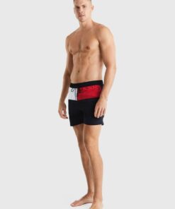 HILFIGER FLAG MID LENGTH SWIM SHORTS