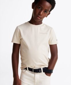 KIDS UNISEX 8-16 LOGO CREW NECK T-SHIRT